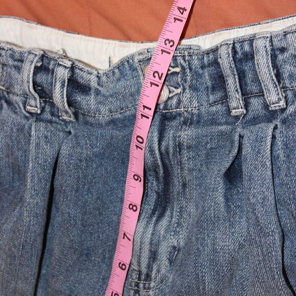 Free People We the Free Women's East Coast Wide Leg Trouser Jeans Blue Size 26 - Picture 12 of 12